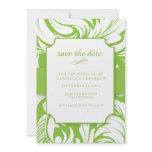 Modern Style Save The Date Invitation