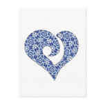 Modern Stylized Hooked Heart  20 Postcards