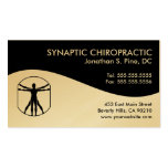 Modern Swirl Chiropractic Business Cards