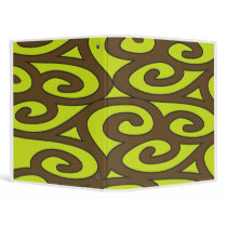 Modern Swirls Binder