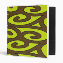 Modern Swirls Binder
