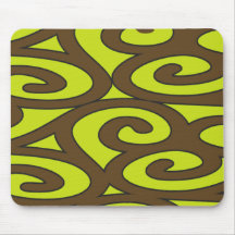 Modern Swirls Full Mousepad
