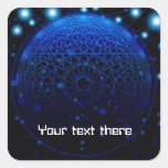 modern technology theme sticker stickers