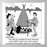 Modern Tee Pee has Central Air & Heating posters
