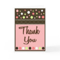 Modern Thank you card