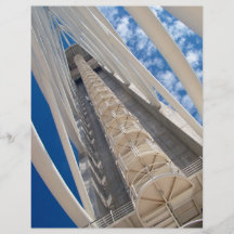 Modern tower full color flyer