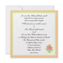 Modern Traditional Wedding invitations