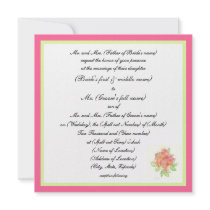 Modern Traditional Wedding invitations by CustomStyle Modern Traditional Wedding invitations