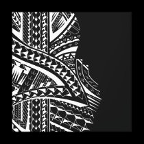 Modern tribal canvas art in Samoan style canvas prints