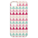 Modern tribal geometric pattern print triangles iPhone 5 case