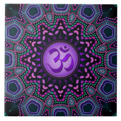 Purple Om