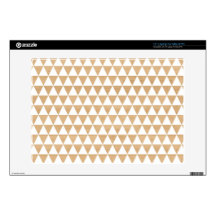 Modern tribal wood geometric chic andes pattern 13" laptop skin