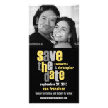 Modern Type Save The Date Photo Card