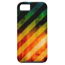 Modern Urban Vivid Striped Warning iPhone 5 Cover