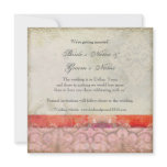 Modern Vintage Baroque Swirls, Save the Date Personalized Invites