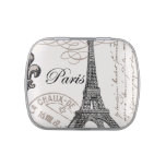 modern vintage french Eiffel Tower Candy Tins at Zazzle