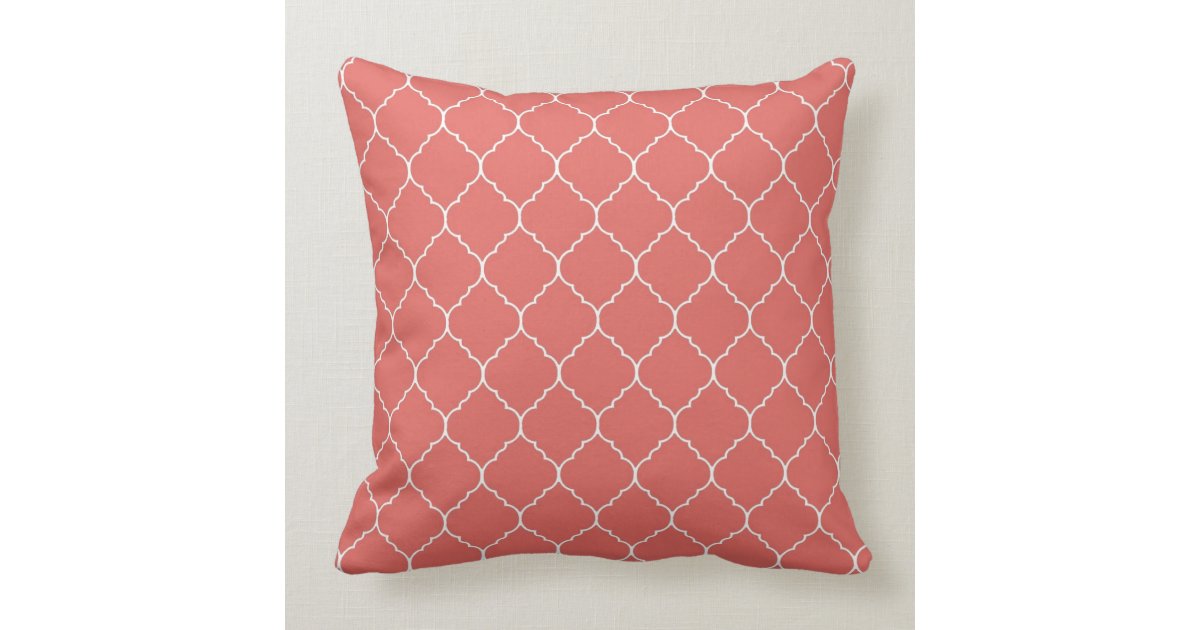 modern vintage seahorse throw pillow Zazzle