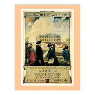 Vintage Washington Dc Postcards &amp; Postcard Template Designs