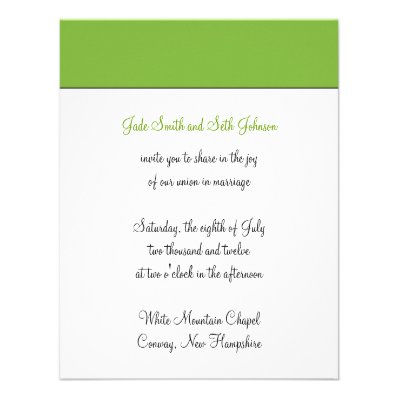 modern wedding announcement