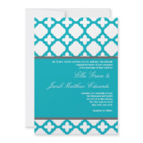 Modern Wedding Invite // Morrocan
