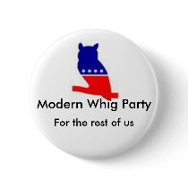 Modern Whig Party button buttons