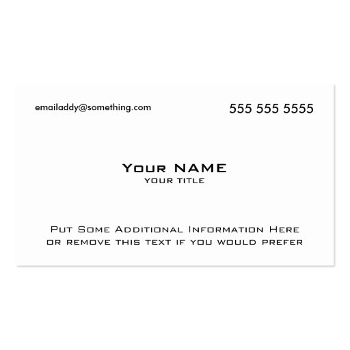 Modern White QR Code Business Card Templates (front side)