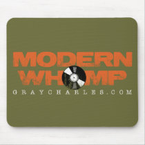 Modern Whomp - Green Mouse Pad mousepads
