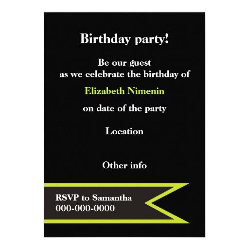 Modern womenÃ¢â‚¬â„¢s 50th birthday simple photo custom invitation