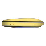 Modern yellow and blue pinstripes skate board deck