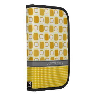 Modernist Design Retro Patterns Custom Name rickshawfolio