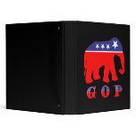 Modernized GOP Elephant & GOP binders