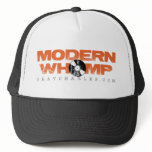 ModernWhomp - Black and White Trucker Hat