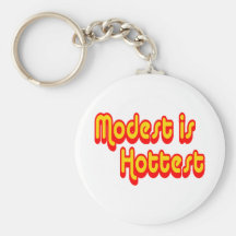 Modest is Hottest Key Chain