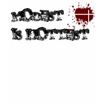 MODEST IS HOTTEST - Tee t-shirts