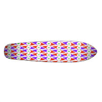 Modesto Beach Geometric Retro skateboards