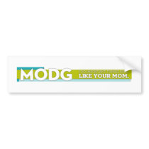 MODG bumber sticker bumper stickers