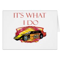 Modified Mustang Racing Car cards