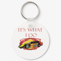 Modified Mustang Racing Car keychains