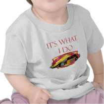 Modified Mustang Racing Car t-shirts