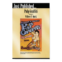 Modified Pulp Graffiti Release Poster   posters