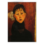 Modigliani Amedeo Portrait Card