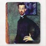 Modigliani art portrait painting Paul Alexanders mousepads