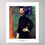 Modigliani art portrait painting Paul Alexanders posters
