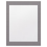 Modish light grey leafs on retro purple background customized letterhead