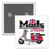 Mods Forever - Scooter Pins