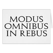 Modus Omnibus In Rebus cards by alternateworlds Modus Omnibus In Rebus cards