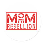 Moe Moe Rebellion Round Sticker
