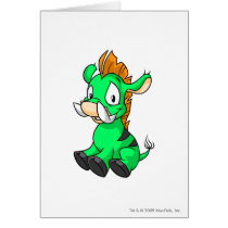 Moehog Green cards by neopets Moehog Green cards