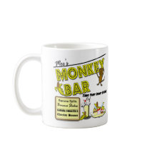 Moe's Monkey Bar Banana Splits Coffee Mugs