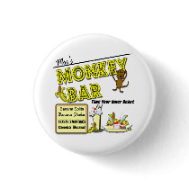 Moe's Monkey Bar Banana Splits Gifts and Apparel Pin